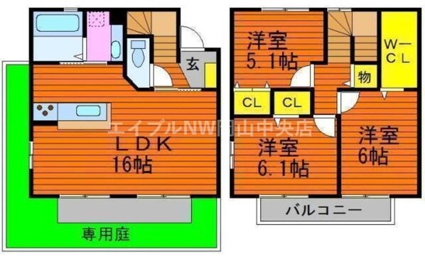 グレイス　アークの物件間取画像